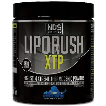 LIPORUSH NDS Nutrition XTP Thermogenic Fat Burner with L-Carnitine - Energy, Focus LIPORUSH buy supplements canada