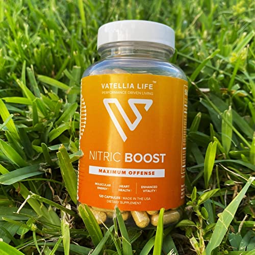 Vatellia Life Nitric Boost - Nitric Oxide for Blood Pressure Support, Natural Circulation Vatellia Life buy supplements canada