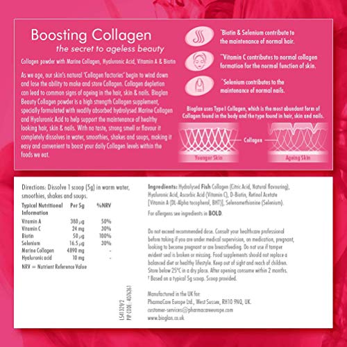 BIOGLAN Beauty Collagen Powder, 151 grams Bioglan buy supplements canada