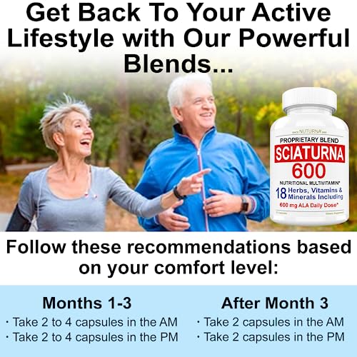 Sciatica Supplement with 600 mg Alpha Lipoic Acid - Sciatic Nerve Support Nuturna buy supplements canada