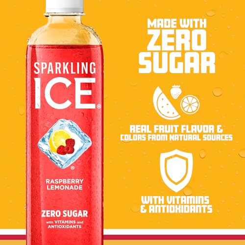 Sparkling Ice, Raspberry Lemonade Sparkling Water, Zero Sugar Flavored Water Sparkling Ice buy supplements canada