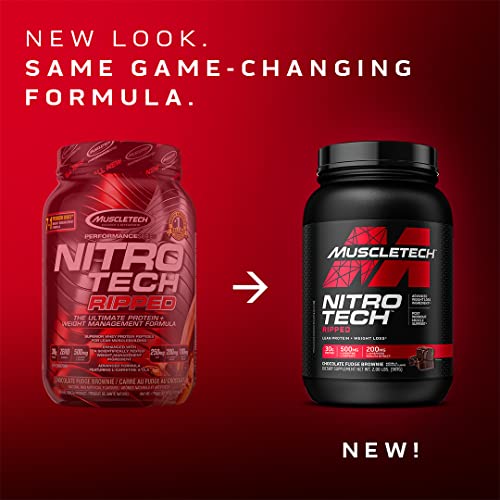 Protein Powder for Weight Loss - MuscleTech Nitro-Tech Ripped - Whey Protein Powder MuscleTech buy supplements canada