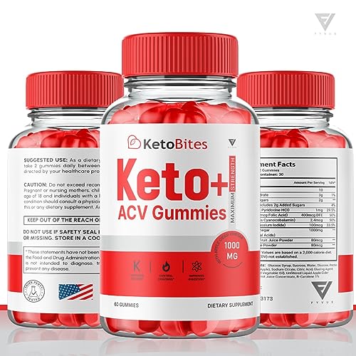 (2 Pack) Keto Bites ACV Gummies, KetoBites Keto ACV Gummies Advanced Weight Loss Fyvus buy supplements canada
