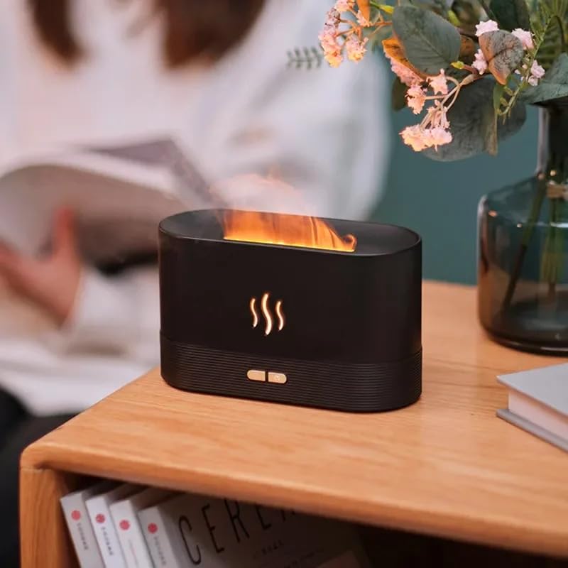 Flame Aroma Diffuser Humidifier 180ml, Oil Essential 2 Modes Brightness Aroma Humidifier Generic buy supplements canada