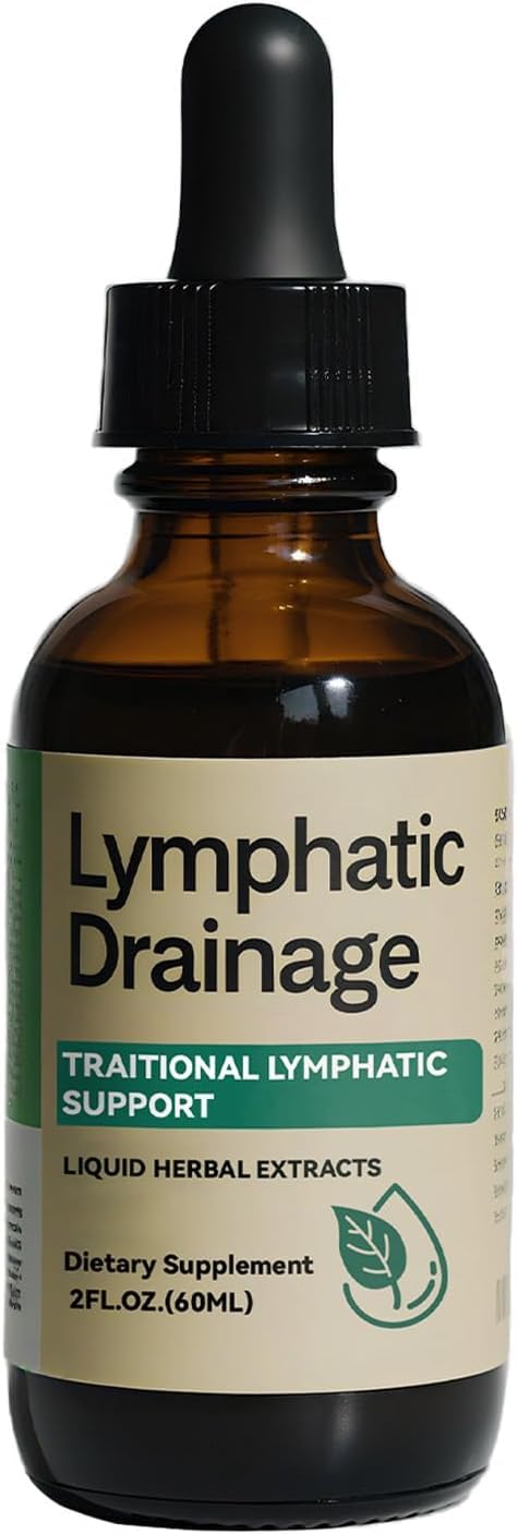 Lymphatic Drainage Drops, 2000mg Herbal Blend with Elderberry & Echinacea Dandelion，– Supports Lymphatic Drainage Generic buy supplements canada