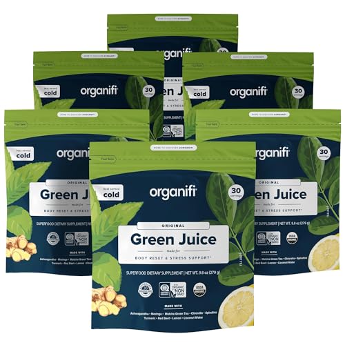 Organifi Green Juice - Organic Superfood Powder - 180-Day Supply - Organic Vegan Green Organifi buy supplements canada