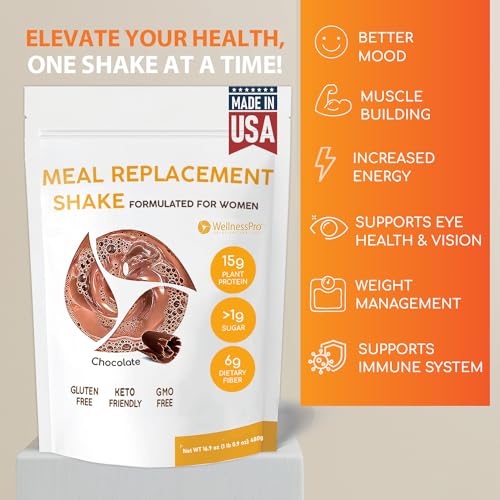 HARMONIFY Meal Replacement Shake for Women with Chocolate Flavor, 15g Plant Based HARMONIFY buy supplements canada