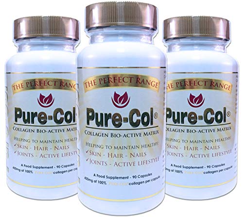 Pure-Col Pure Collagen Bio-Active Matrix Capsules The Perfect Range buy supplements canada