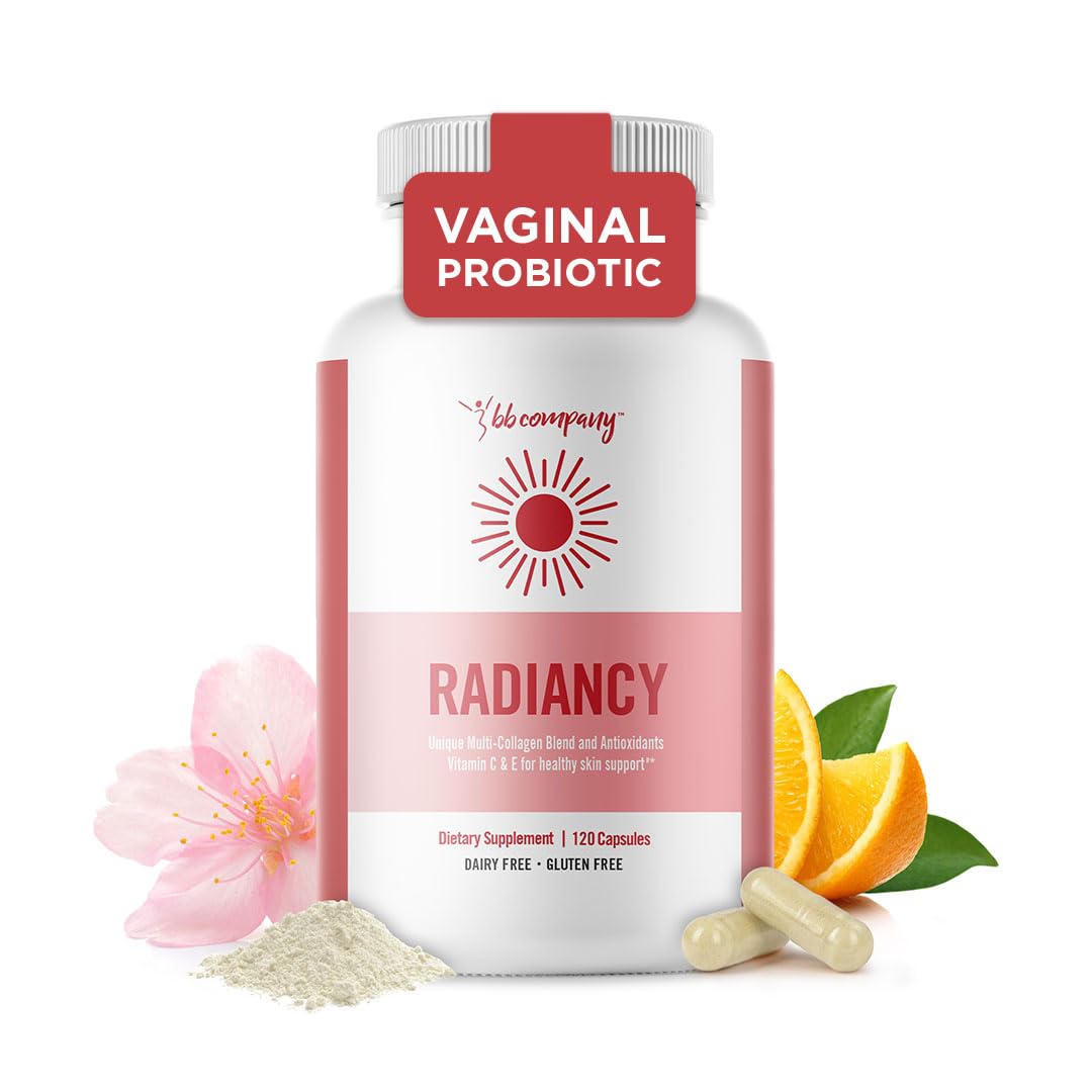 BB Company Radiancy | Vaginal Probiotics for Vaginal Dryness, pH Balance | Fights Itch, Odor | Anti-Aging | Hyaluronic Acid, Probiotics BB Company buy supplements canada