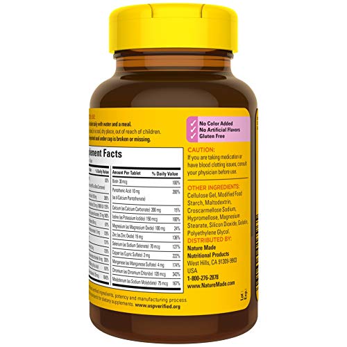 Nature Made Multivitamin For Her 50+ with No Iron, Womens Multivitamin for Daily Nutrition Nature Made buy supplements canada