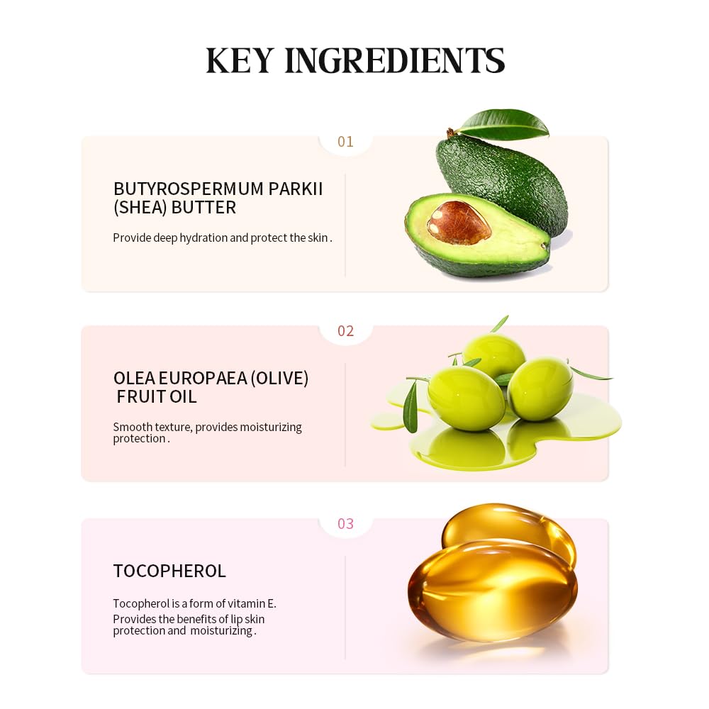 YumSova 4PCS Summer Lip Gloss Lipstick, Containing Natural Oils And Fruit Extracts, Can Soothe And Soften Dry Lips, Keep Moisture For A Long Time, And Is Not Sticky (4PCS) YumSova buy supplements canada