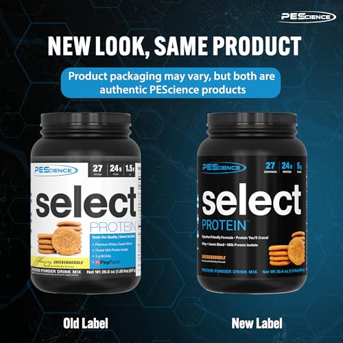 PEScience Select Low Carb Protein Powder, Snickerdoodle, 27 Serving, Keto Friendly PEScience buy supplements canada