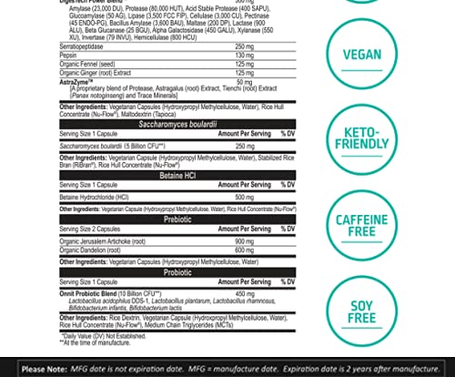 ONNIT Total Gut Health - Complete Probiotics & Digestive Enzyme Supplement ONNIT buy supplements canada