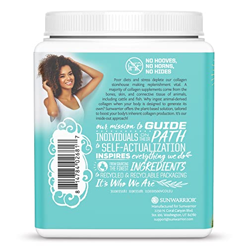 Sunwarrior Plant-Based Vegan Youthful Beauty Collagen Building Protein Peptides Sunwarrior buy supplements canada