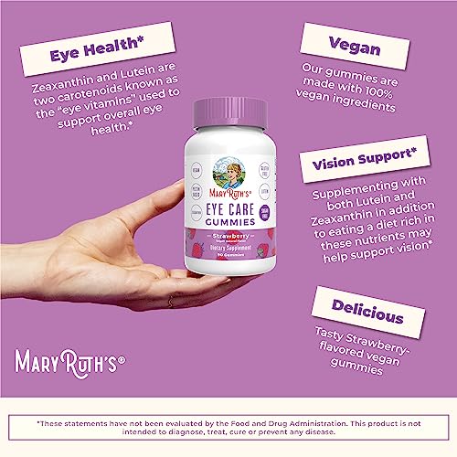 MaryRuth's Eye Care Gummies | Zeaxanthin and Lutein | 45 Day Supply MaryRuth Organics buy supplements canada