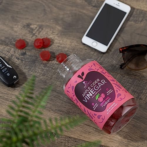 Vegan Apple Cider Vinegar Gummies | Max Strength 1000mg | Gelatin-Free, Vegan, Non-GMO Nature's Nutrition buy supplements canada