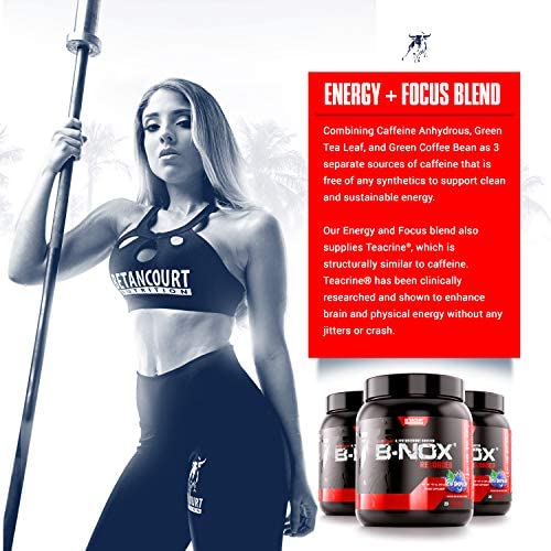 Betancourt Nutrition B-Nox Reloaded Pre Workout | Energy + Focus | Beta Alanine Betancourt Nutrition buy supplements canada