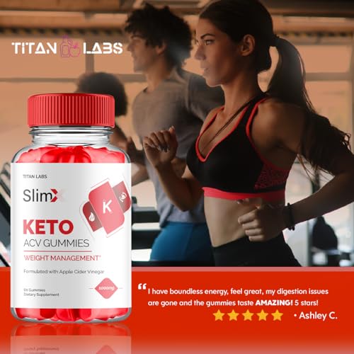(3 Pack) SlimX Keto ACV Gummies, SlimX Keto ACV Advanced Weight Loss 1000MG Apple Titan Labs buy supplements canada