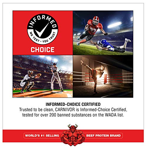 MuscleMeds, Carnivor Beef Protein Isolate Powder 56 Servings, Chocolate, 72 Ounce MuscleMeds buy supplements canada