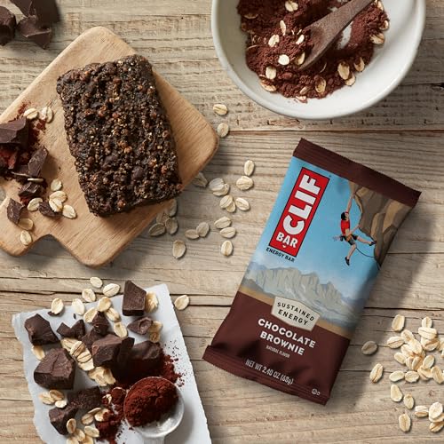 CLIF BAR - Chocolate Brownie Flavor - Made with Organic Oats - Non-GMO Clif Bar buy supplements canada