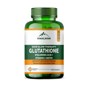 Divyhimalayan L-Glutathione 1000mg - 98% Pure Reduced Form with Vitamin C & ALA for Radiant Skin, Antioxidant & Immune Support - 60 Capsules Divya Himalayan buy supplements canada