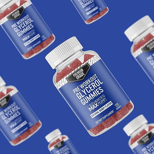VitaPatch Premium Grade Glycerol Gummies Stim Free Pre Workout - Intense Pump VitaPatch buy supplements canada