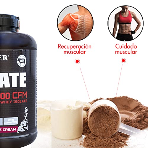 Weider Isolate Whey 100 CFM (2kg) Strawberry Ice Cream Flavour. Protein Powder with 25g Proteins Weider buy supplements canada
