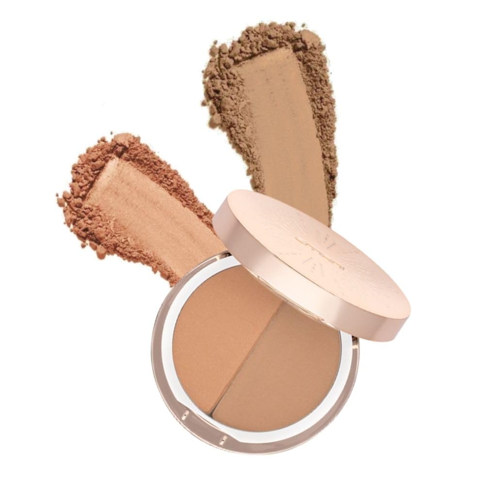 Emani Blush & Bronzer - Natural Mineral Pressed Bronzer for Face - Radiant Skin Blush for Sun Kissed Glow, All Skin Types including Sensitive Skin, Copacabana Emani buy supplements canada