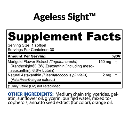 BioTRUST Ageless Sight, Blue Light Protection, Promotes Optimal Eye Health BioTrust buy supplements canada