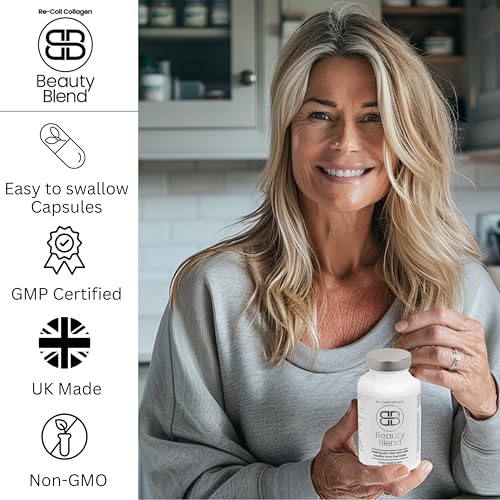 Re-Coll 1200mg Collagen Capsules - High Strength Supplement with Hyaluronic Acid - for Hair Skin Re-Coll buy supplements canada