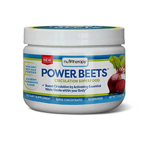 Nu-Therapy Power Beets - Super Concentrated Circulation Superfood - Dietary Supplement SlimFast buy supplements canada