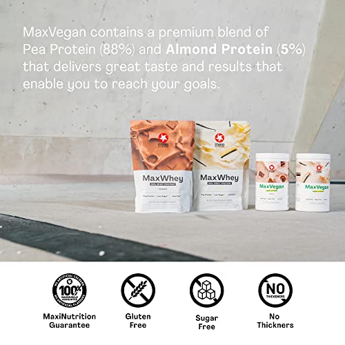 MaxiNutrition - MaxVegan Protein Powder, Chocolate - Plant Based Protein Food Supplement MaxiNutrition buy supplements canada