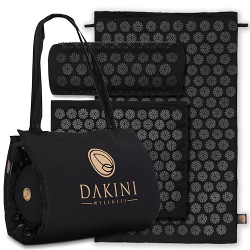 Acupressure Mat and Pillow Set with Extra Mini Accupressure Massage Mat - Organic Cotton Dakini buy supplements canada