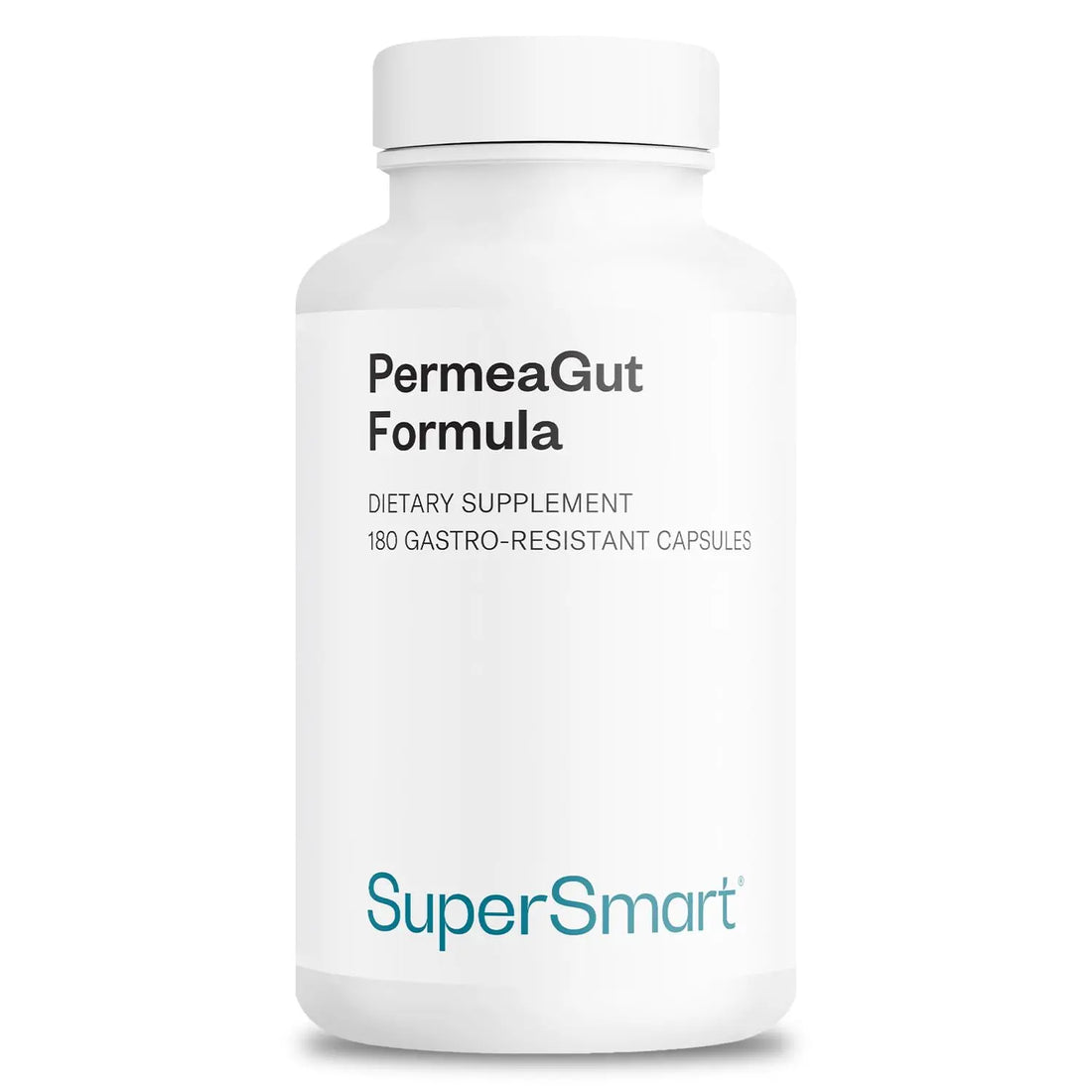 Supersmart PermeaGut Formula (High Potency) - with L-Glutamine, ButiShield Calcium Butyrate, Zinc-L-Carnosine - Gut Barrier Support | Vegan & Gluten Free - 180 Gastro-Resistant Capsules Supersmart buy supplements canada