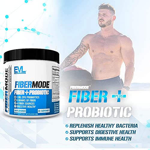 Evlution Nutrition FiberMode Fiber Plus Probiotic - 5 Grams of Fiber, Digestive Health Evlution buy supplements canada