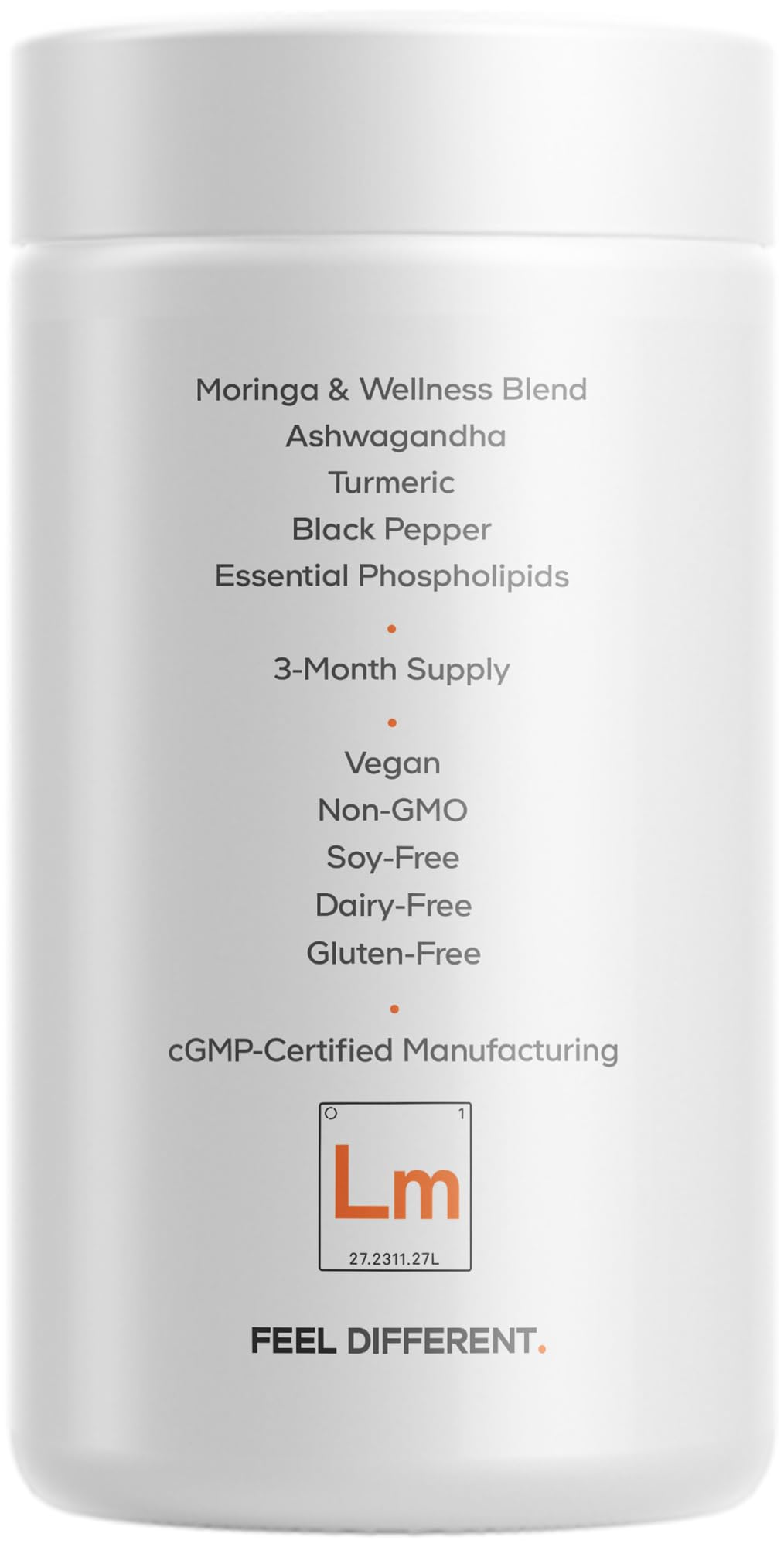 Codeage Liposomal Moringa+ Supplement, 400mg Moringa 50:1 Extract - Turmeric, Ashwagandha, Black Pepper, 3-Month Supply, Vegan Moringa Powder - 180 Capsules Codeage buy supplements canada