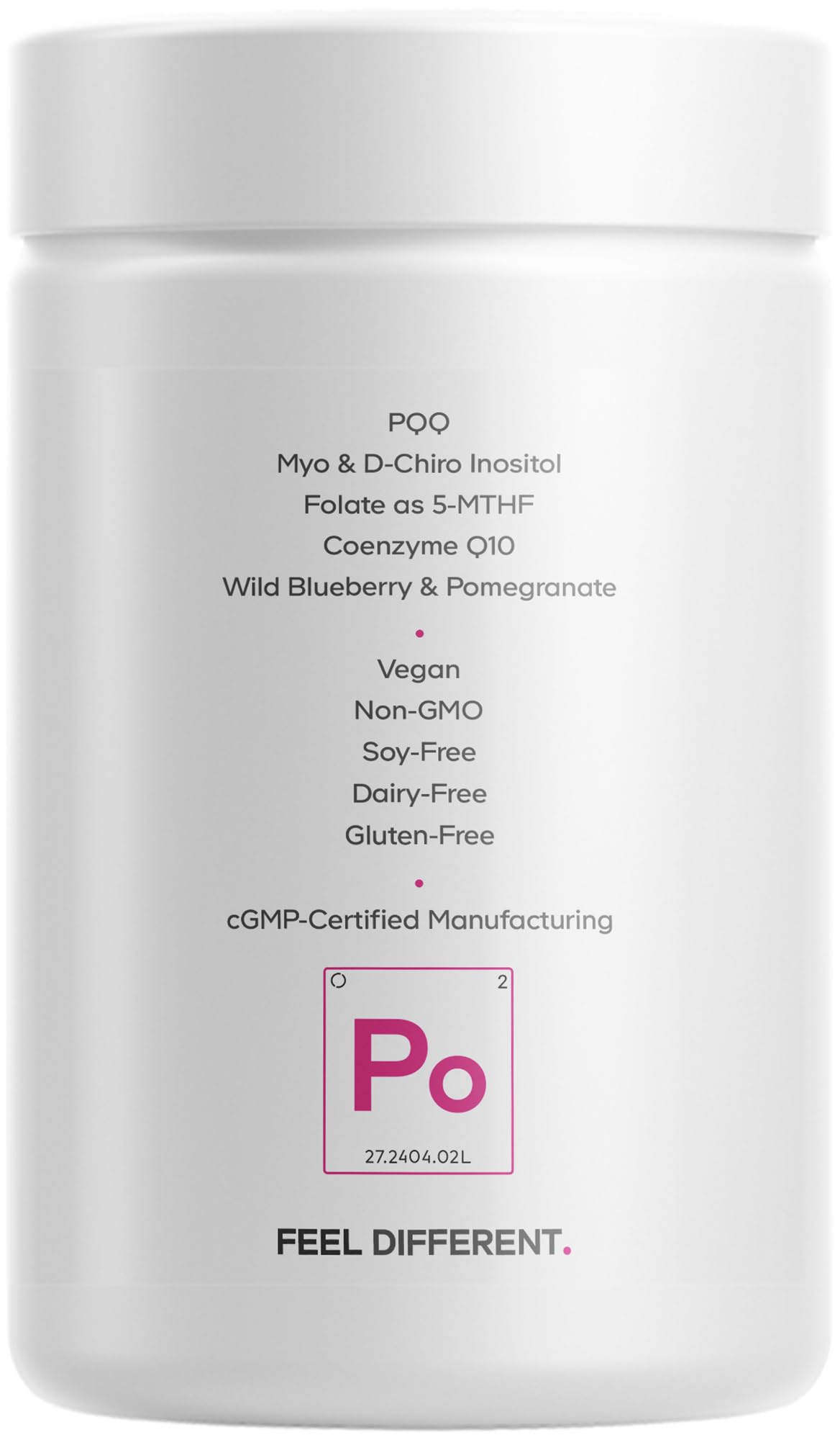 Codeage PQQ Ovarian Harmony+ Supplement - PQQ (Pyrroloquinoline Quinone), Myo-Inositol & D-Chiro-Inositol 40:1 Blend, Folate 5-MTHF, CoQ10, Wild Blueberry - Liposomal Delivery - Non-GMO - 120 Capsules Codeage buy supplements canada