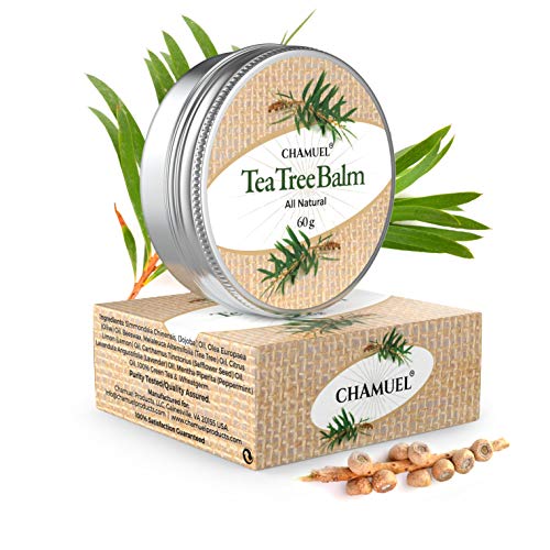 TEA TREE OIL BALM -100% All Natural | Great Cream for Soothing Irritations like Eczema Chamuel buy supplements canada