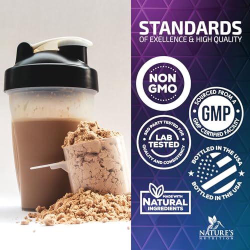 Whey Protein Powder 24g - Chocolate Ice Cream Whey Isolate Protein for Muscle Growth Nature's Nutrition buy supplements canada