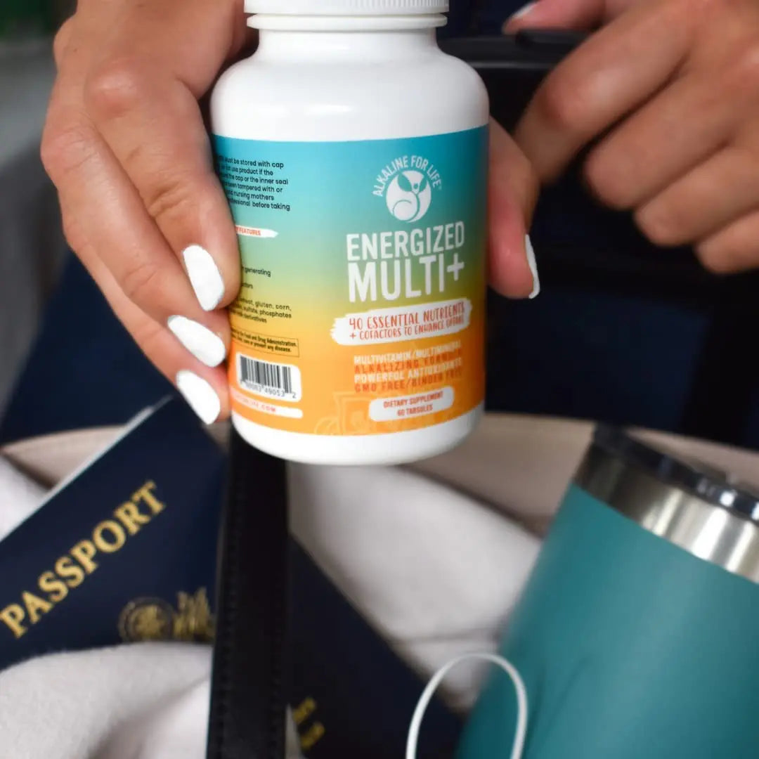 Energized Multi - Potent Multivitamin with 40 Fully Bioavailable Nutrients B Complex Vitamins, Vitamin D, Vitamin C, Vitamin K, Zinc, Quercetin Alkaline for Life buy supplements canada