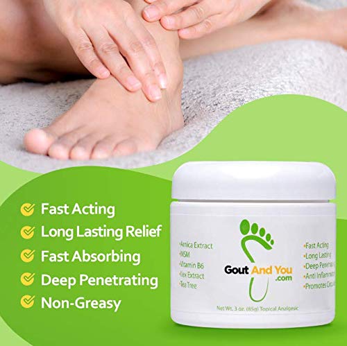 Nutrigout and Joint & Muscle Relief Cream Gout and You buy supplements canada