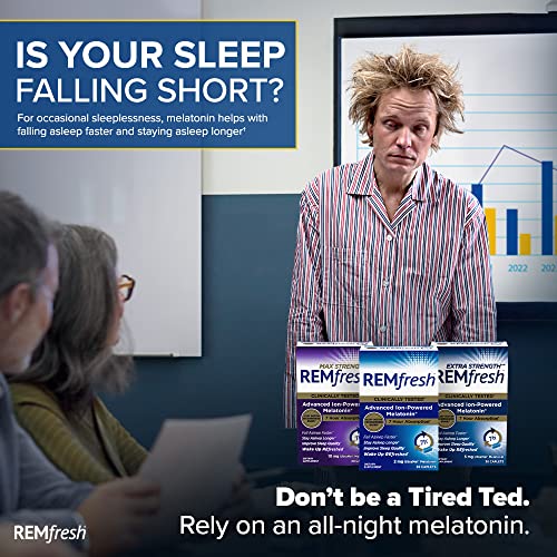 REMfresh 2mg Advanced Melatonin Sleep Aid Supplement (36 Caplets) REMfresh buy supplements canada