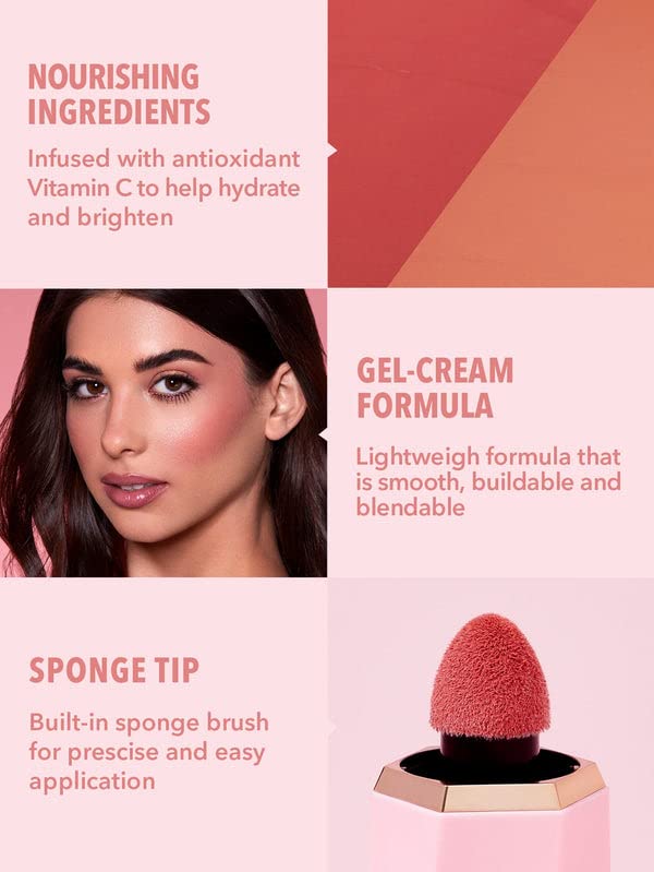 SHEGLAM Color Bloom Liquid Blush Makeup for Cheeks Matte Finish - Love Cake SHEGLAM buy supplements canada