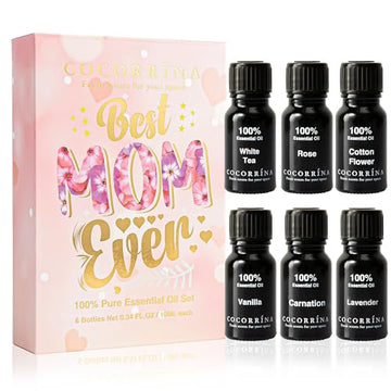 COCORRÍNA Essential Oil Gift Set - 6 Pack / 10ml Pure Essential Oils for Diffusers COCORRÍNA buy supplements canada