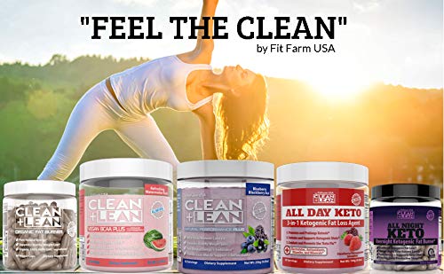 Clean+Lean-Organic Fat Burner by FitFarm USA - Worlds First Organic Fat Burner Supports FIT FARM USA buy supplements canada