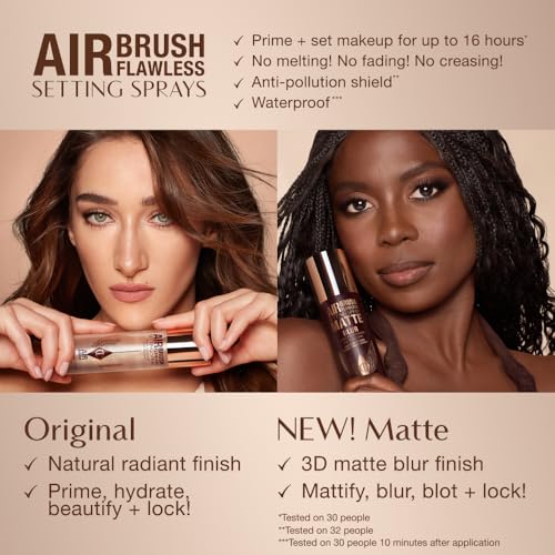 Charlotte Tilbury Airbrush Flawless Setting Spray - Ultra-Fine Hydrating Mist to Prime Charlotte Tilbury buy supplements canada