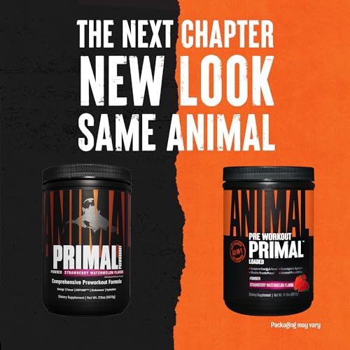 Animal Primal Muscle Hydration + Preworkout Powder – Contains Beta Alanine, 3DPump Animal buy supplements canada