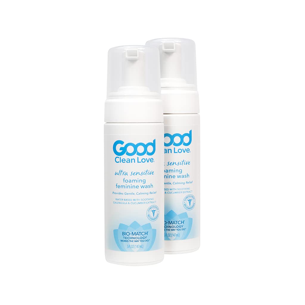 Good Clean Love Ultra Sensitive Foaming Feminine Wash, pH-Balanced Vaginal Soap for Women Good Clean Love buy supplements canada